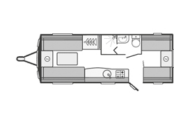 5-BERTH touring caravans for sale