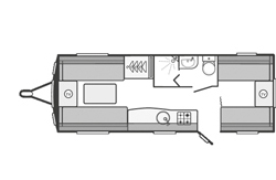 6-BERTH touring caravans for sale